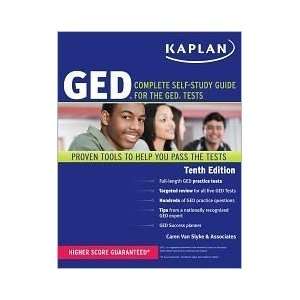    Kaplan GED Study Guide 10th (tenth) edition Text Only  N/A  Books