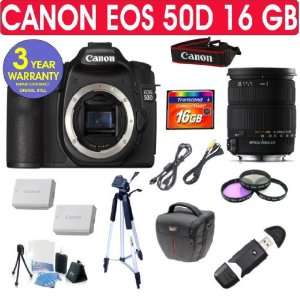  REFURBISHED CANON EOS 50D + Sigma 18 200mm F3.5 6.3 DC OS 