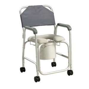  Aluminum Shower Chair/Commode: Health & Personal Care