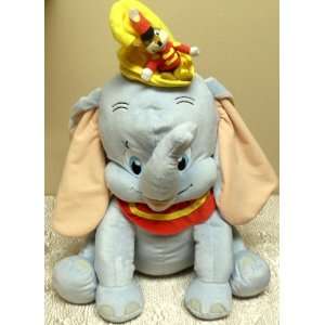   Plush Dumbo the Elephant with Timothy Mouse Plush Doll Toys & Games