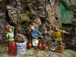 Nativity Pesebre set/3 Shepherds 3.5 use w/ Fontanini  