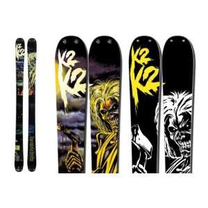  K2 Iron Maiden Revival Limited Edition Skis 2012 Sports 