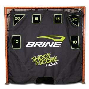 Brine Shoot And Score Arcade Black Lacrosse Goals And Nets  