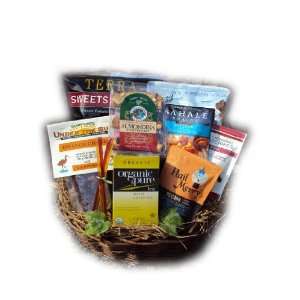  With Sympathy Healthy Gift Basket 