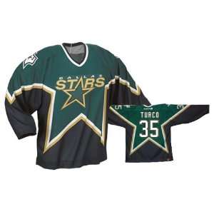  TURCO #35 Dallas Stars CCM 550 Series Replica NHL Hockey 