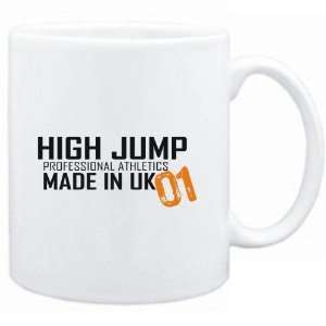  Mug White  High Jump Professional Athletics   Made in the 