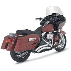  Vance & Hines Chrome Big Radius Exhaust System For Harley 