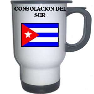  Cuba   CONSOLACION DEL SUR White Stainless Steel Mug 