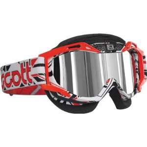 Scott USA Voltage Pro Air Snow Cross Goggles , Color Metric/Silver 