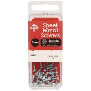   Hillman Zinc Plated Steel Sheet Metal Screws (5569)