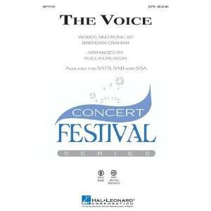  The Voice   SATB Choral Sheet Music Musical Instruments