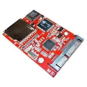  SD SDHC MMC to SATA Adapter Card Converter