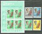 Ghana   Founders Day Collection. 4 complete sets, 4 so