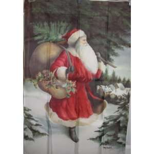  Vicky Howard Santa Claus Christmas Flag 