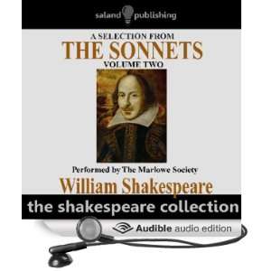   Sonnets Volume 2 (Audible Audio Edition) William Shakespeare Books