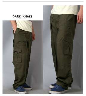 MENS ARMY FASHION COMBAT CARGO CAMO MILITARY STYLE TROUSERS PANTS 30 