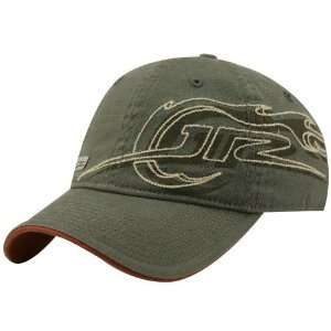   Jr. Green Stitched Jr Nation Adjustable Slouch Hat: Sports & Outdoors