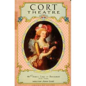  1919 Cover John Cort Theatre Victorian Play Show Stage 