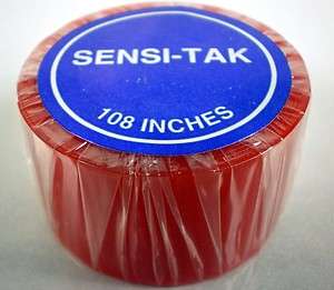 RED SENSI TACK TOUPEE WIG TAPE 2 ROLLS 1 BY 108  