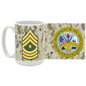 Army Rank Sergeant Major Coffee Mug 