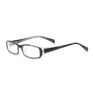  11608 prescription eyeglasses (Black/Clear) Health 