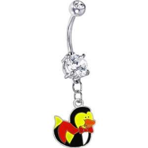  Count Duck Dracula Belly Ring Jewelry