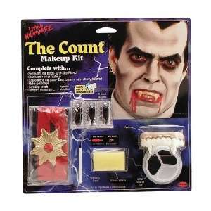  Count Dracula 6pc Halloween Fancy Dress Make Up Kit Toys 