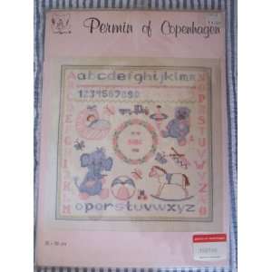  Baby Sampler Counted Cross Stitch Chart: Everything Else