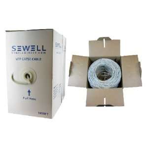  Sewell direct   Bulk Cat5e UTP CM 24 AWG, Pure Copper 350 