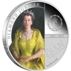   2012   1$ H.M. QUEEN ELIZABETH II   DIAMOND JUBILEE 