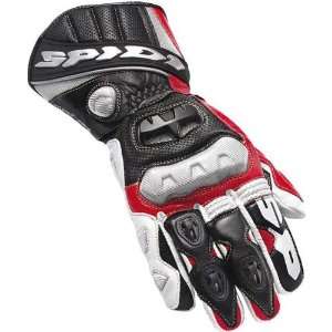  Spidi Mens Red Race Vent Leather Gloves   Size  Large 