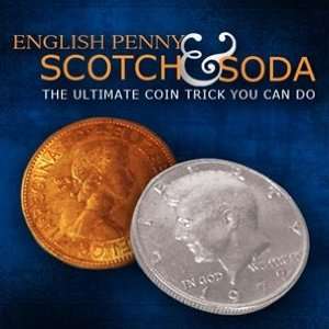  English Penny Scotch & Soda Coin Trick: Toys & Games
