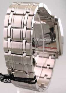 MENS CROTON STEEL AUTOMATIC DAY DATE WATCH CR307812SSGY  