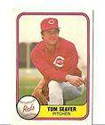 1981 Fleer # 200 Tom Seaver Cincinnati Reds