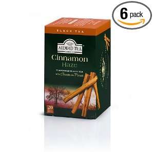 Ahmad Tea Cinnamon Tea, 20 Count Boxes (Pack of 6)  
