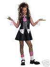 CHILDS BRATZ DOLL Kids girl flashback fever HALLOWEEN costume ( L) 7 