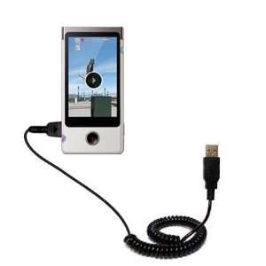  Coiled USB Cable for the Sony Bloggie Touch with Power Hot 