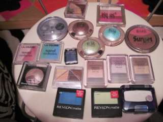62 pc makeup lot (e.l.f., NYC, Hard Candy, Olay, Rimmel, Milani, Biore 