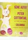 GENE AUTRY Peter Cottontail COLUMBIA 78 + Cute SLEEVE!  