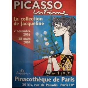  PICASSO IN TIME   2003 PARIS MUSEUM EXHIBIT (LARGE 