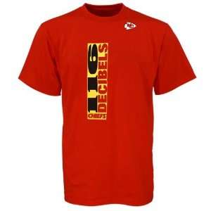 Kansas City Chiefs Red Maximum Attitude T shirt:  Sports 