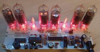 NIXIE CLOCK TUBE pic microcontroller PLUS PCB IN 14 NEW  