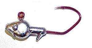 MINNOW JIGHEADS #1 RED SICKLE HOOK 100 PK CRAPPIE  