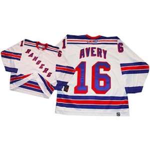Sean Avery Replica White New York Rangers Jersey