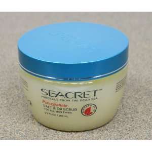  Seacret Salt & Oil Scrub (Pomegrante) 8.5fl.oz / 250ml 