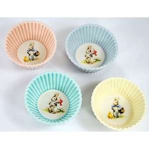  Set of 4 Ceramic Cupcake Holders by Grasslands Road