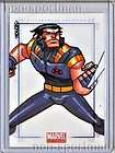 2011 Marvel Universe Joe Rubenstein Color Sketch Wolverine 357  