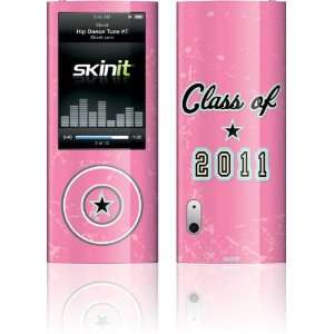  Class of 2011 Pink skin for iPod Nano (5G) Video  