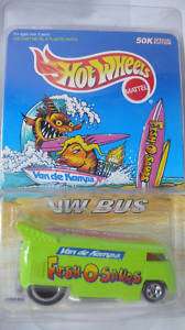 1997 Hotwheels vw drag bus Fish O Saurs Van de Kamps  
