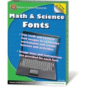  Math & Science Fonts Toys & Games
